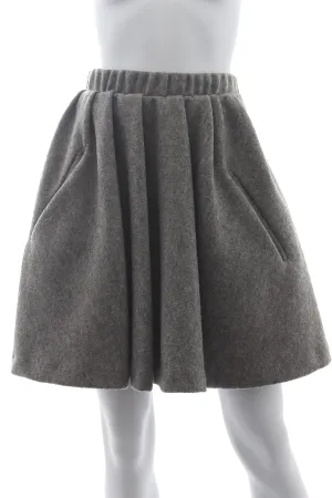 Acne Studios Romantic Felt Wool Skirt