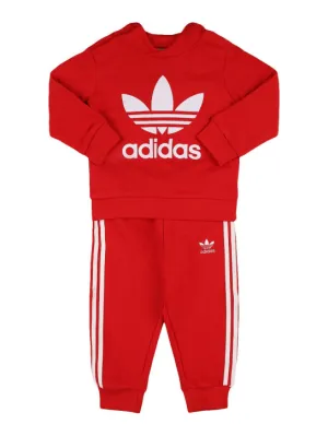 adidas Originals   Cotton blend hoodie &amp; sweatpants 
