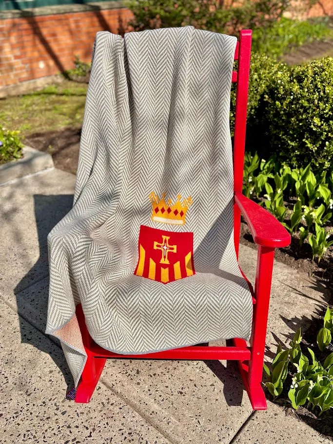 Aluminum/Natural Herringbone with the GMA Shield