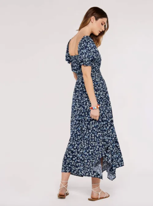AP - Blue print maxi dress