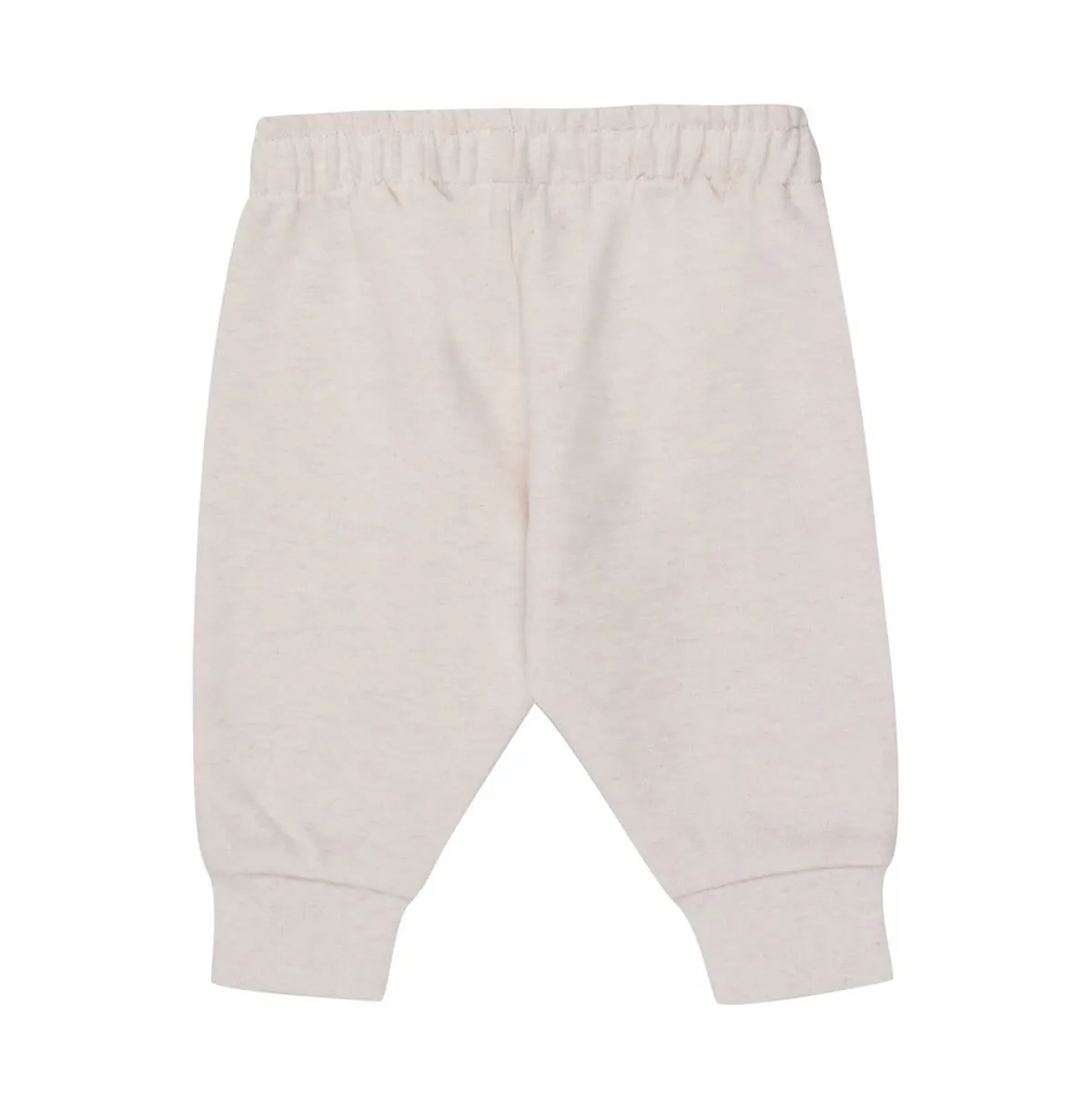 Baby Sweatpants in Light Cream Heather by Tinycottons