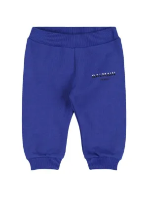 Balmain   Cotton sweatpants w/ logo 