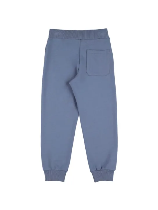 Balmain   Organic cotton sweatpants w/logo 