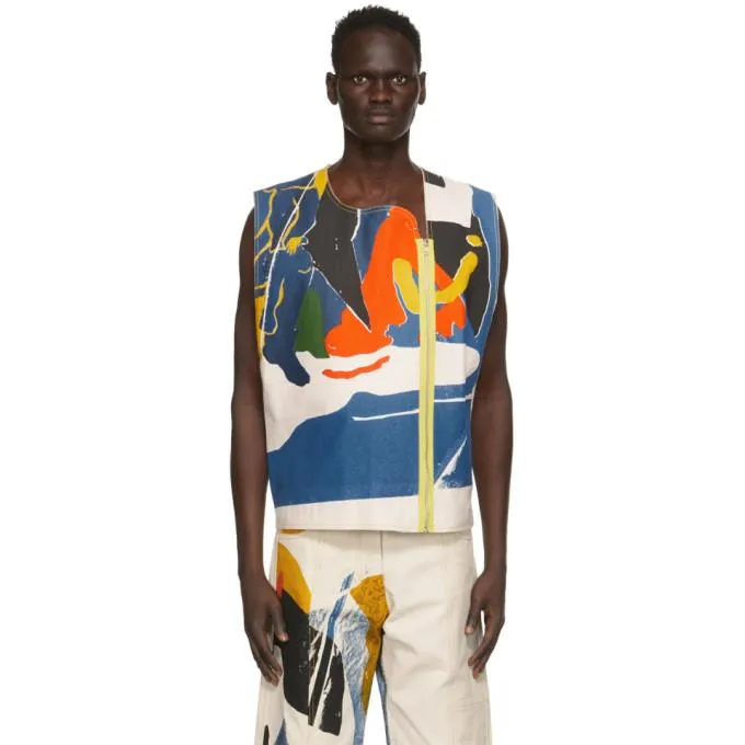 Bethany Williams Multicolor The Magpie Project Edition Bell Tent Tank Top
