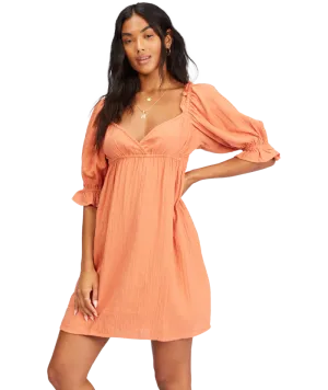 Billabong Perfect Paradise Dress-Terracotta