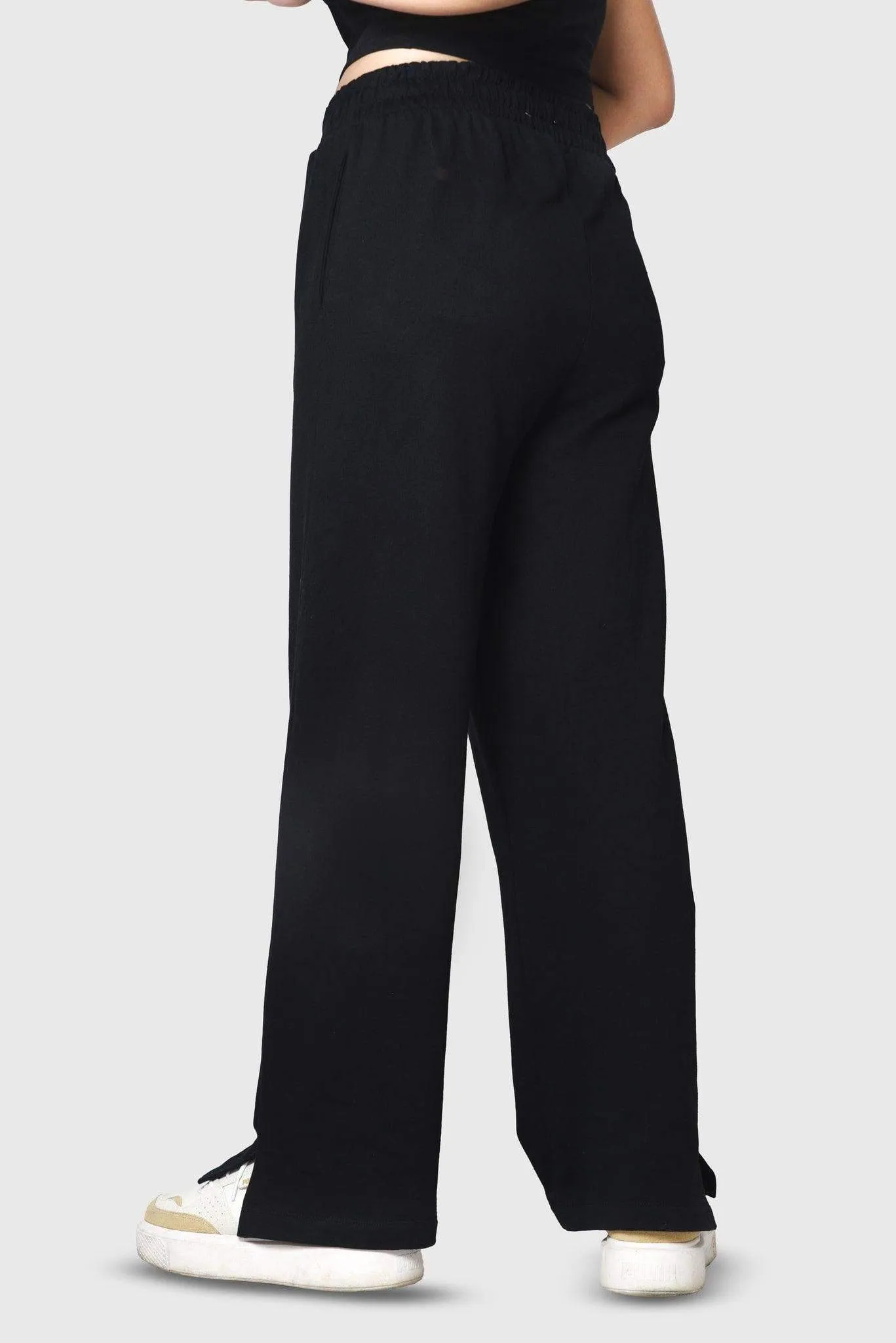 Black High Waist Sweatpants