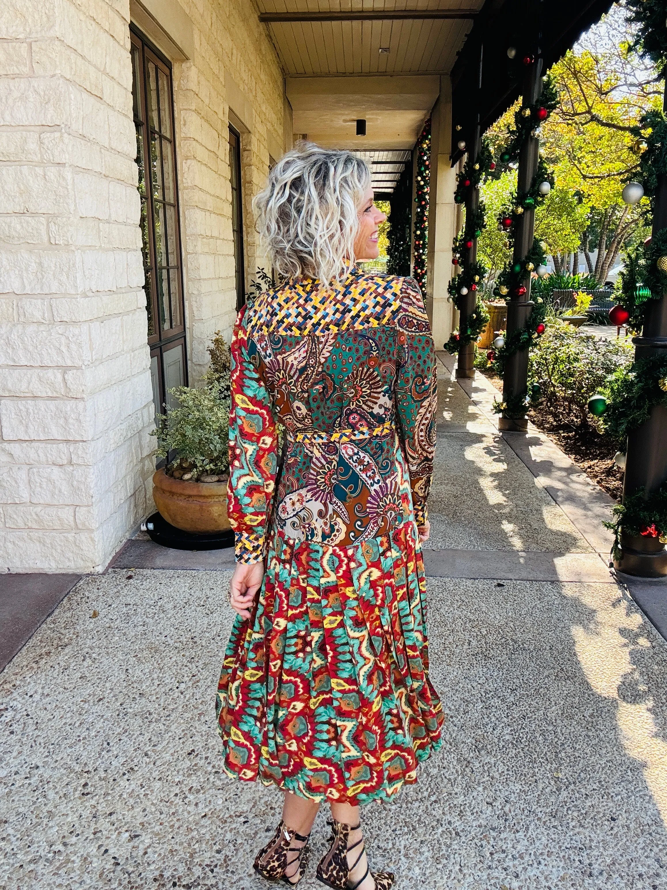 Button Down Maxi Dress