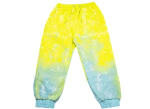Clot Stars All Over Sweatpants in Yellow
