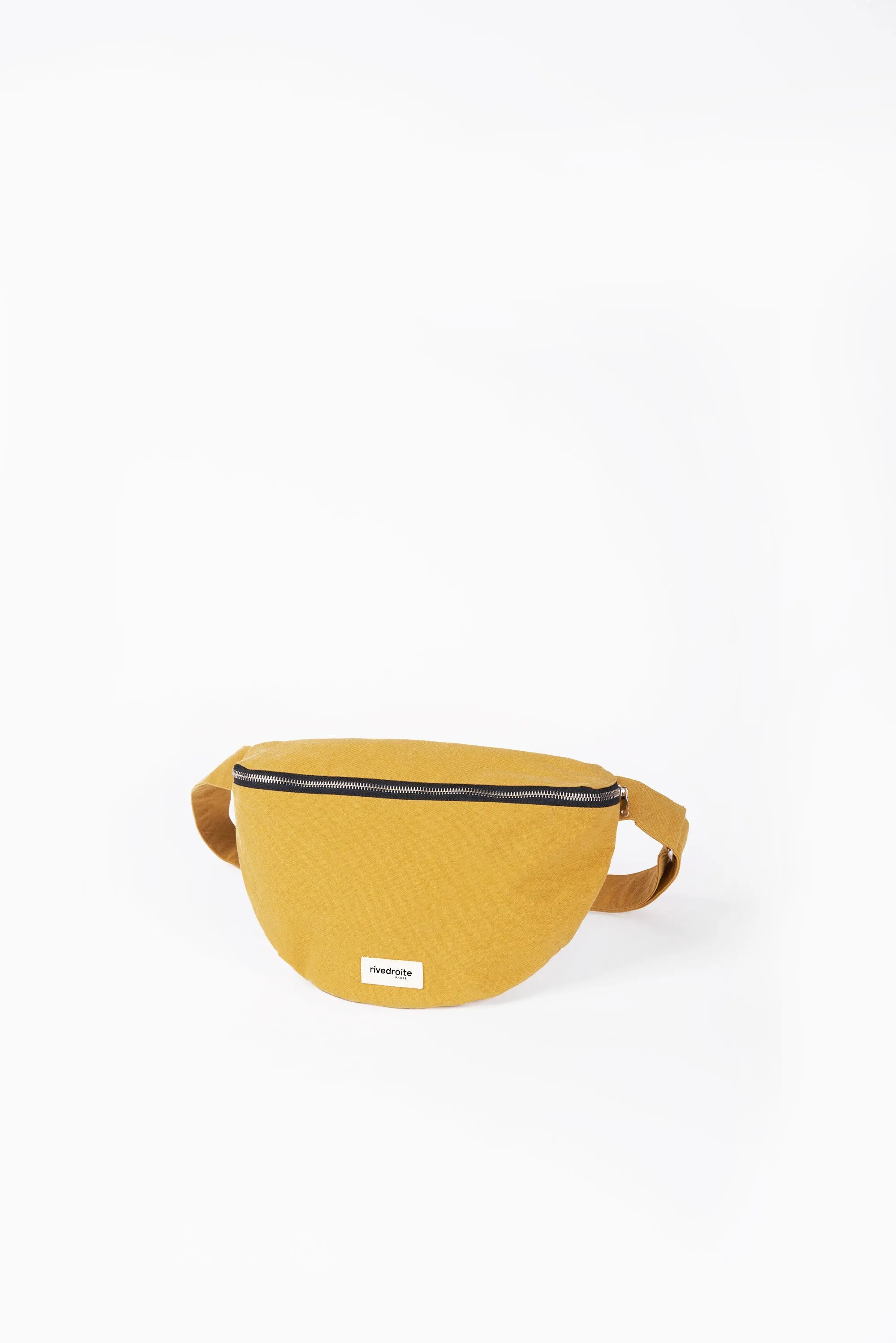 Custine XL the waist bag - Recycled cotton Mustard