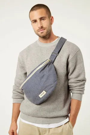 Custine XL the waist bag - Recycled cotton Océan
