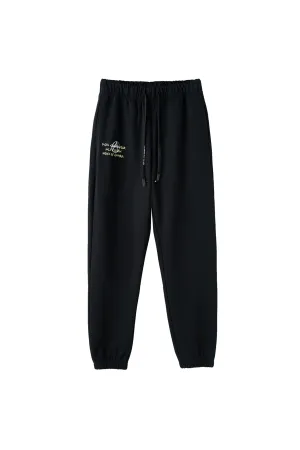 DANCING SKULL SWEATPANTS BLACK