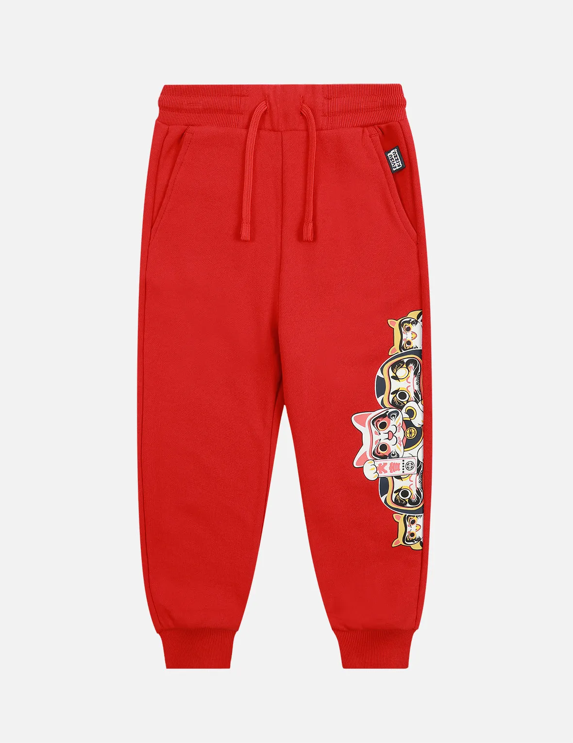 Daruma Buddies Print Sweatpants