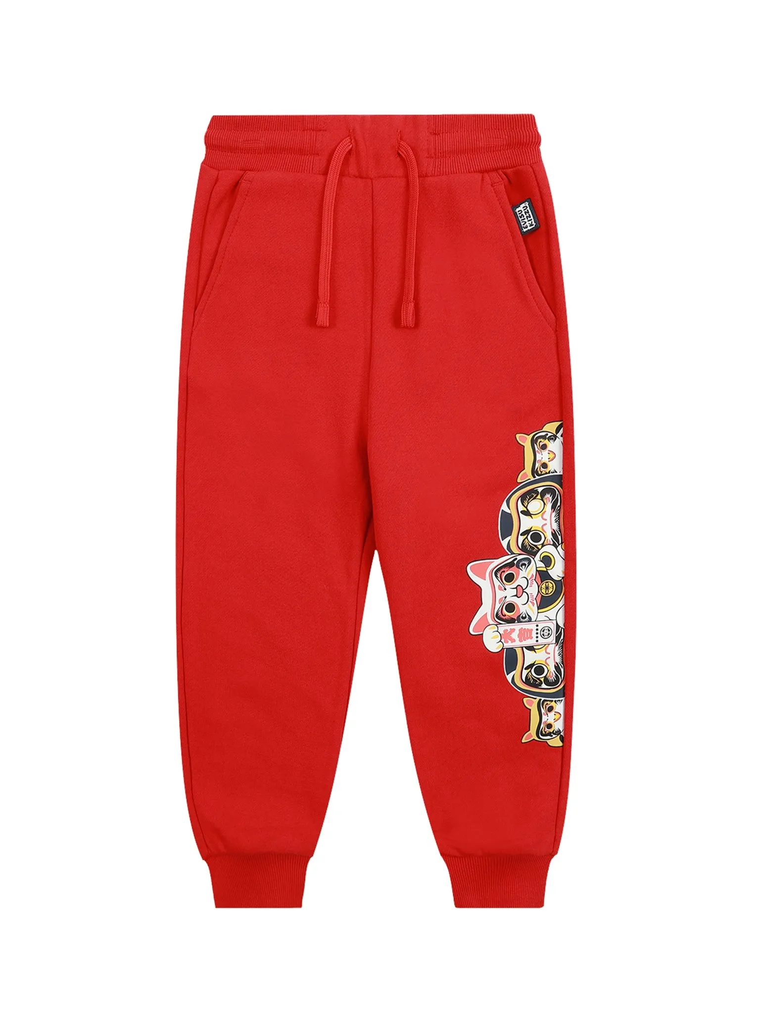 Daruma Buddies Print Sweatpants