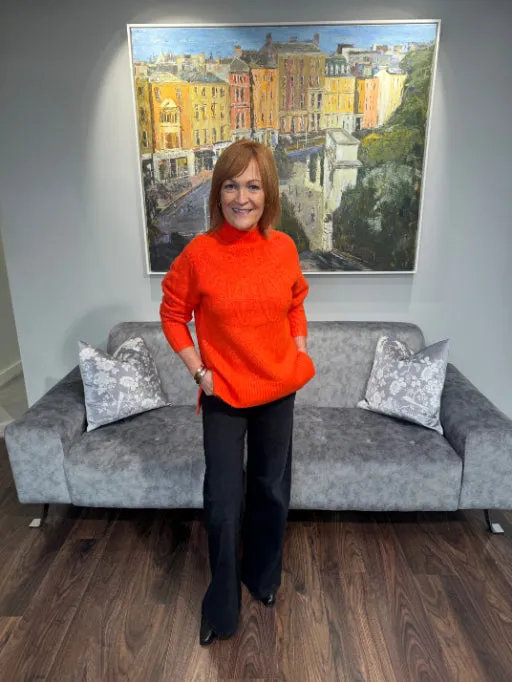 DERHY Orange Jumper