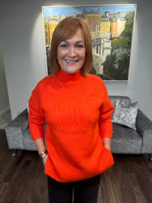 DERHY Orange Jumper