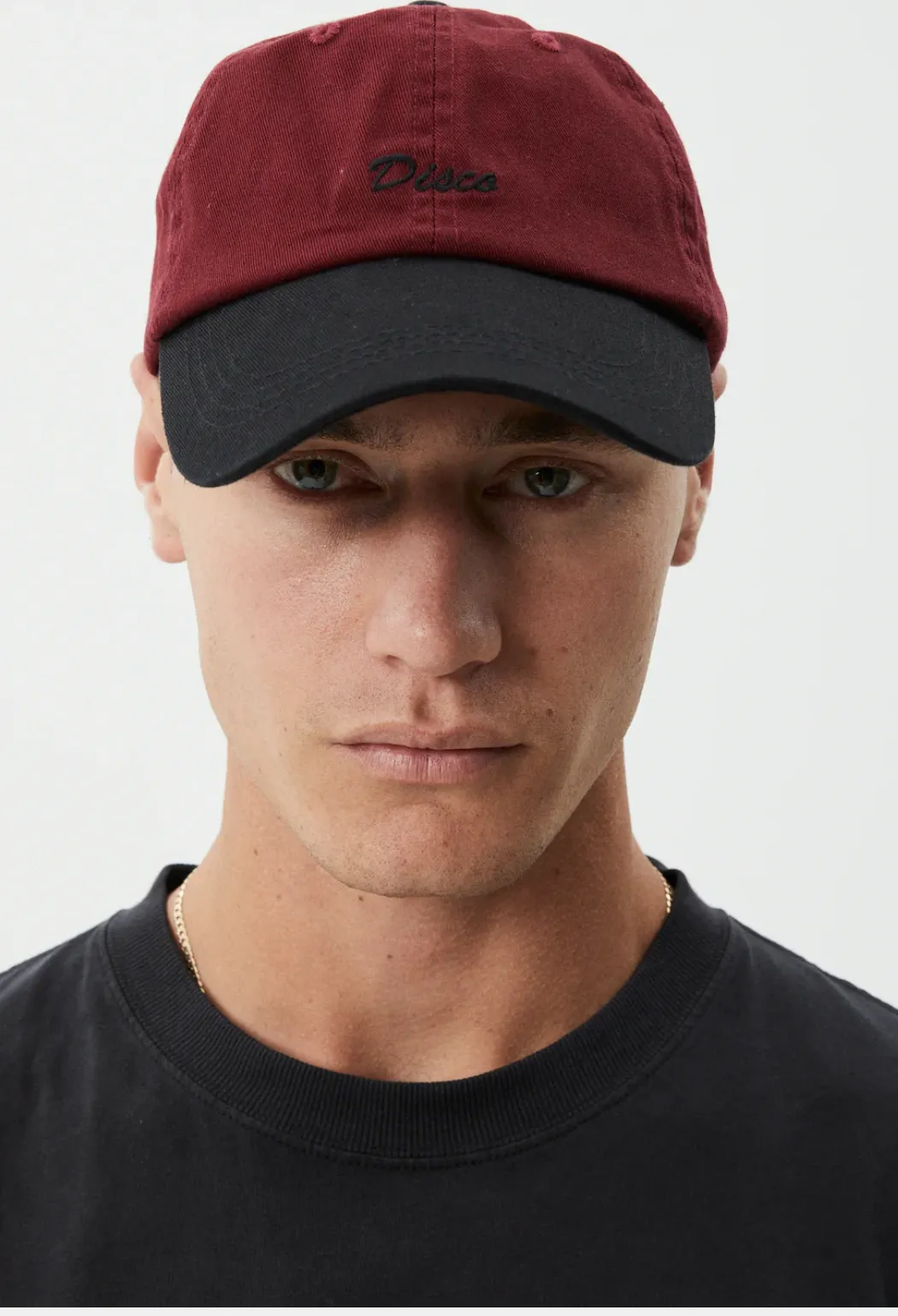DISCO PANELLED CAP | BURGUNDY