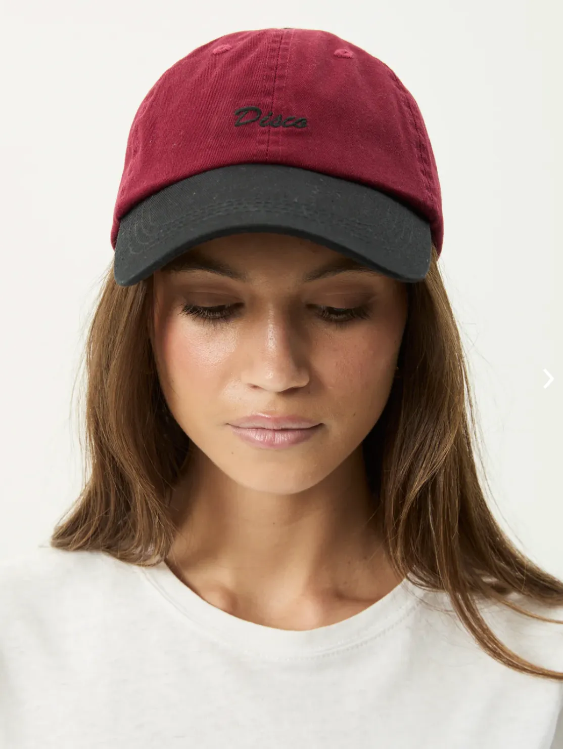 DISCO PANELLED CAP | BURGUNDY