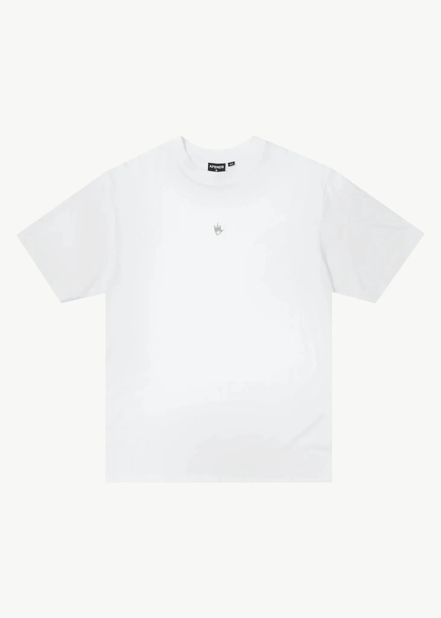 FLAME RETRO TEE | WHITE
