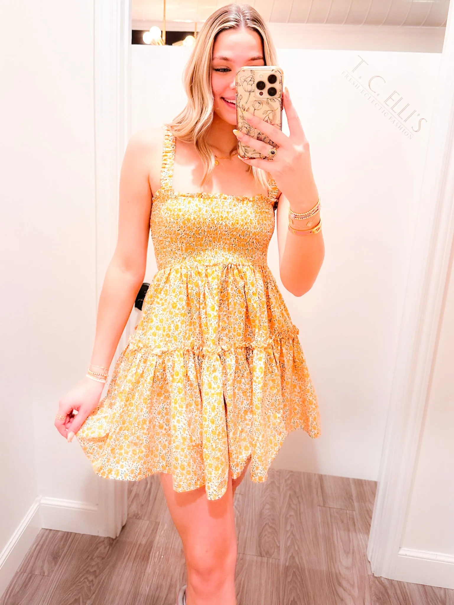 Florida Sunkist Babydoll Dress