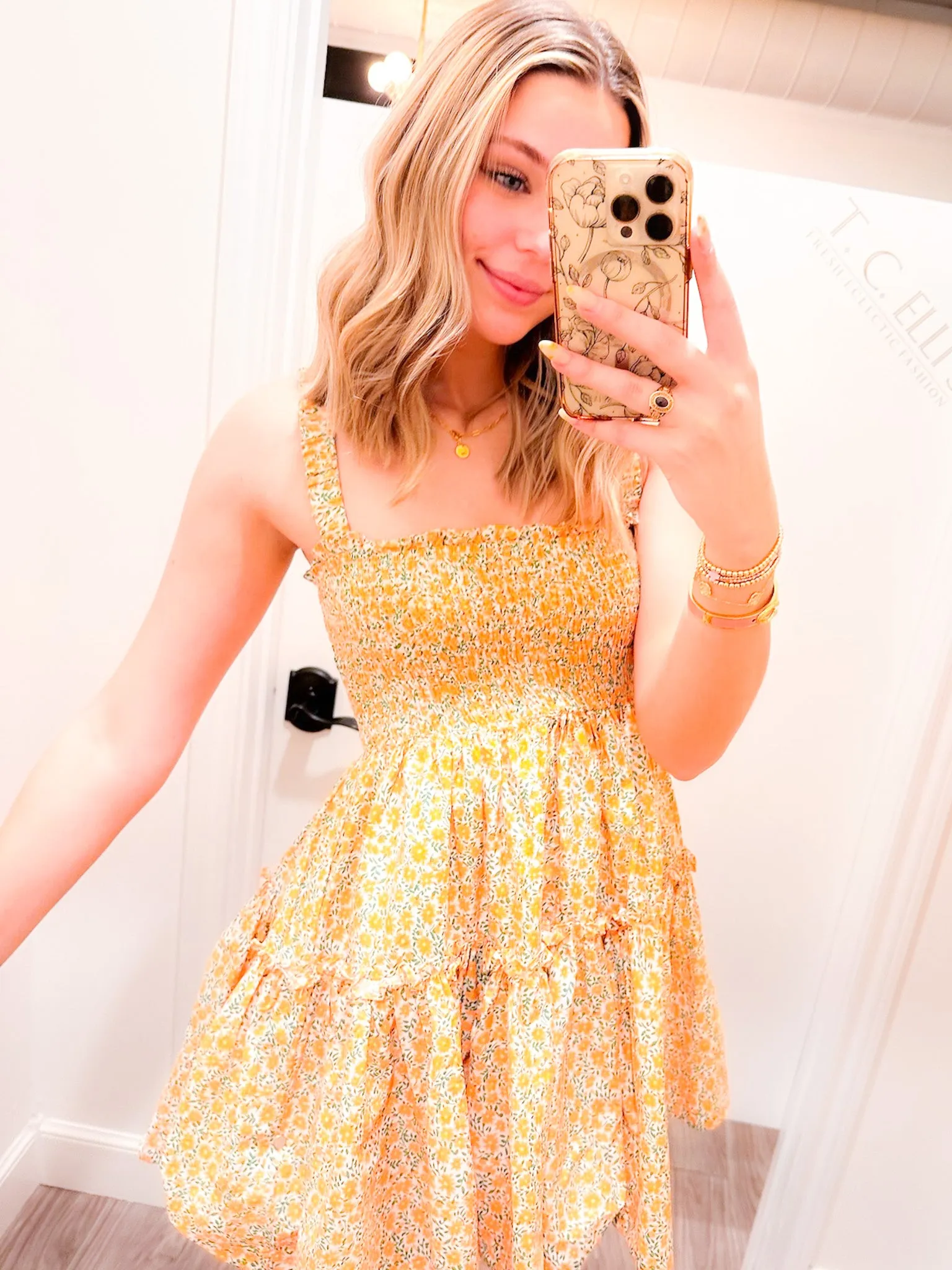 Florida Sunkist Babydoll Dress