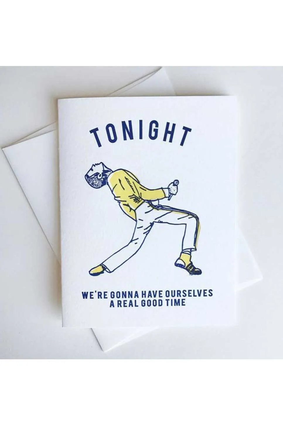 FREDDIE MERCURY TONIGHT CARD