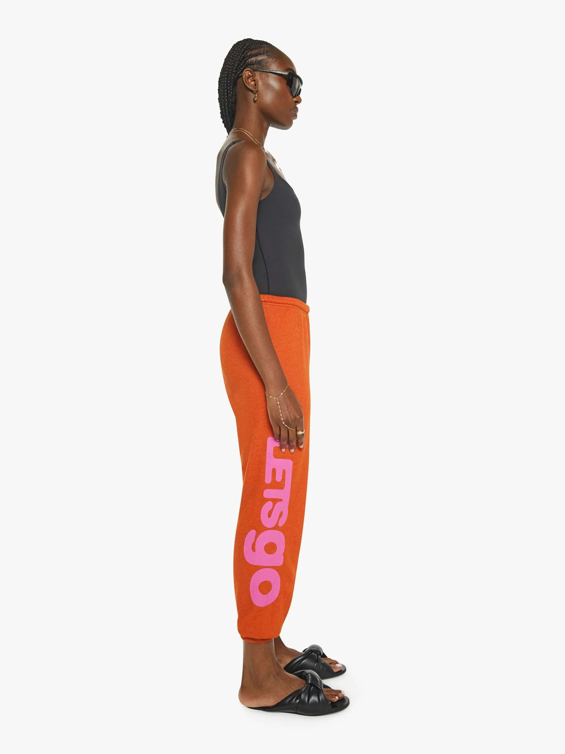 FREECITY Circa99 Og Lets go Fluff Sweats - Orange Plant