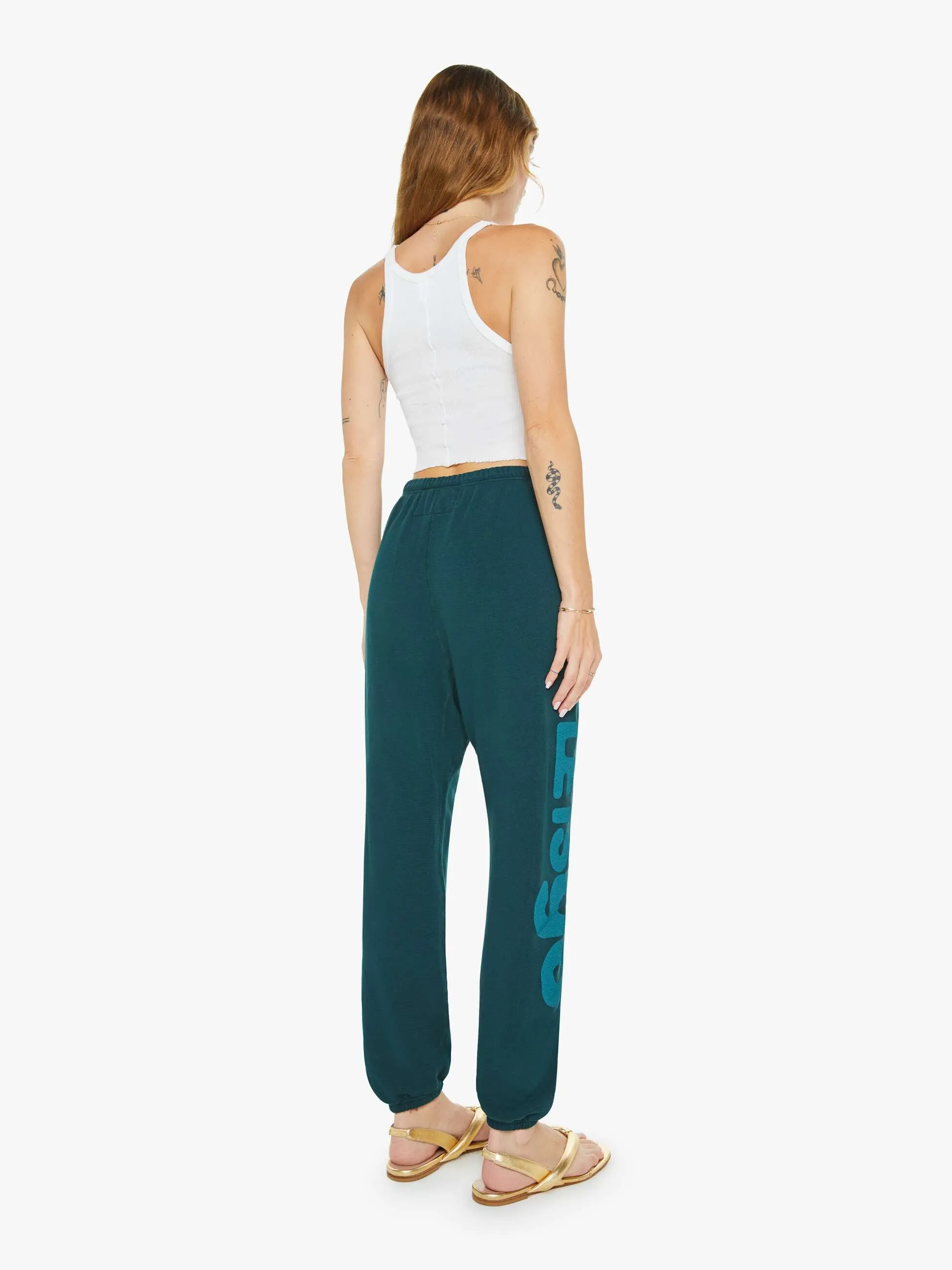 FREECITY Superyumm Og Letsgo Sweatpants - Greenplant Cream