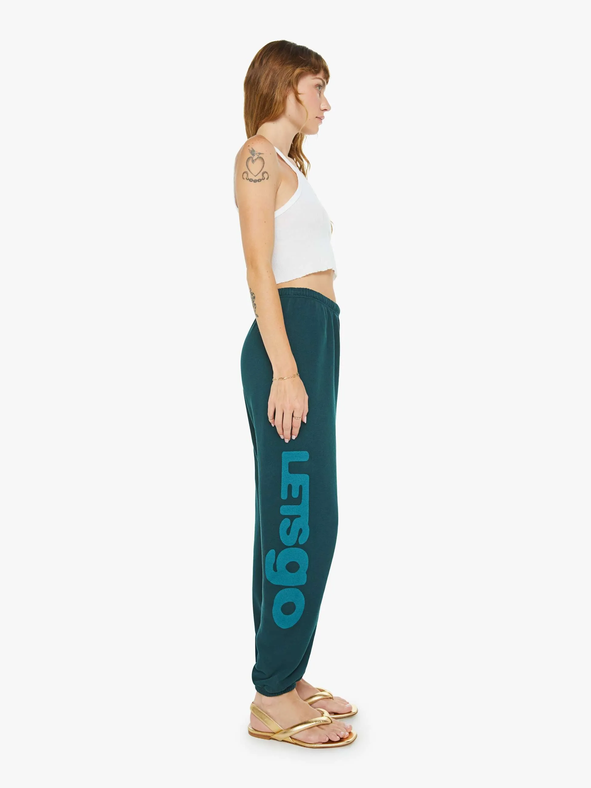 FREECITY Superyumm Og Letsgo Sweatpants - Greenplant Cream