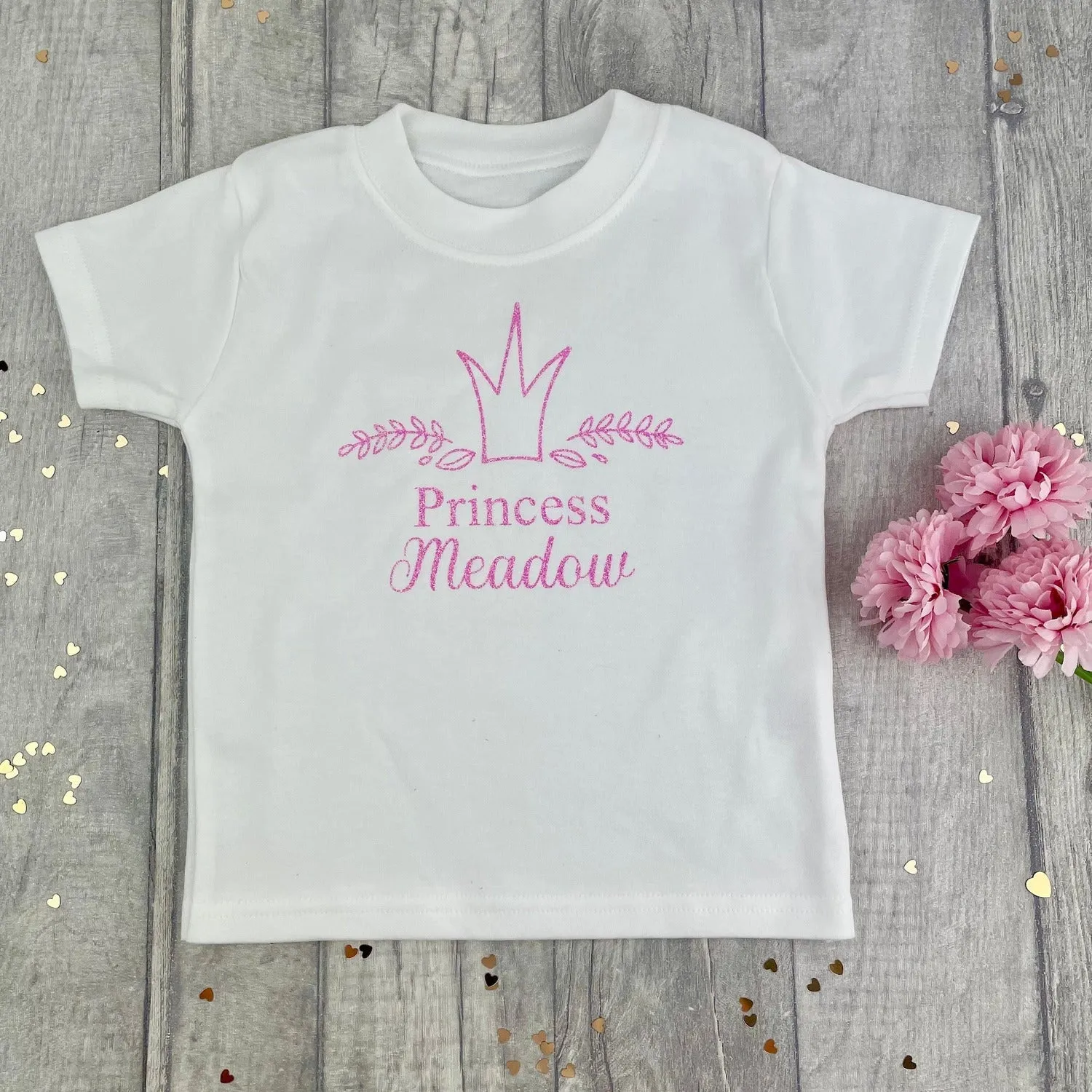 Girls Personalised Princess Pink Tutu Outfit