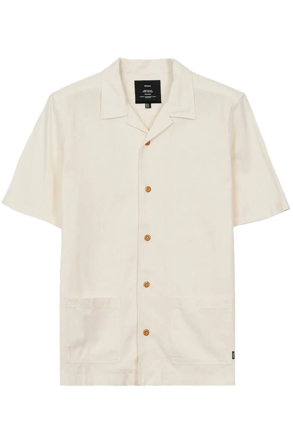 HENDRA SS SHIRT Ecru