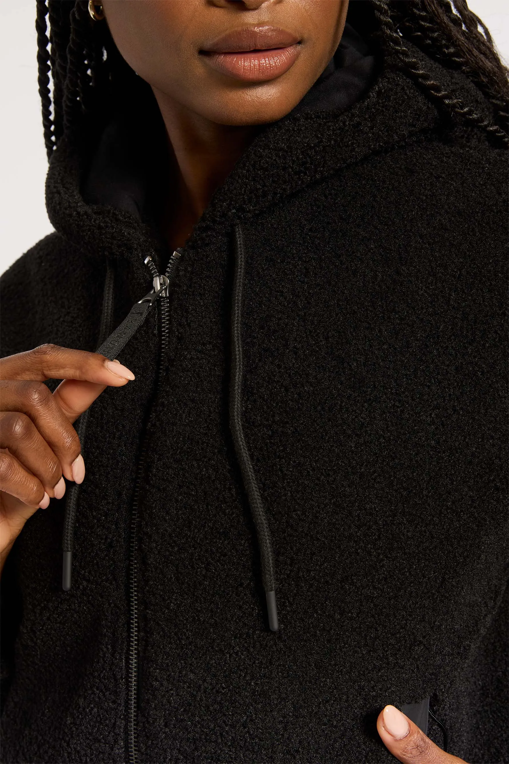 Hi Pile Fleece Jacket - Black