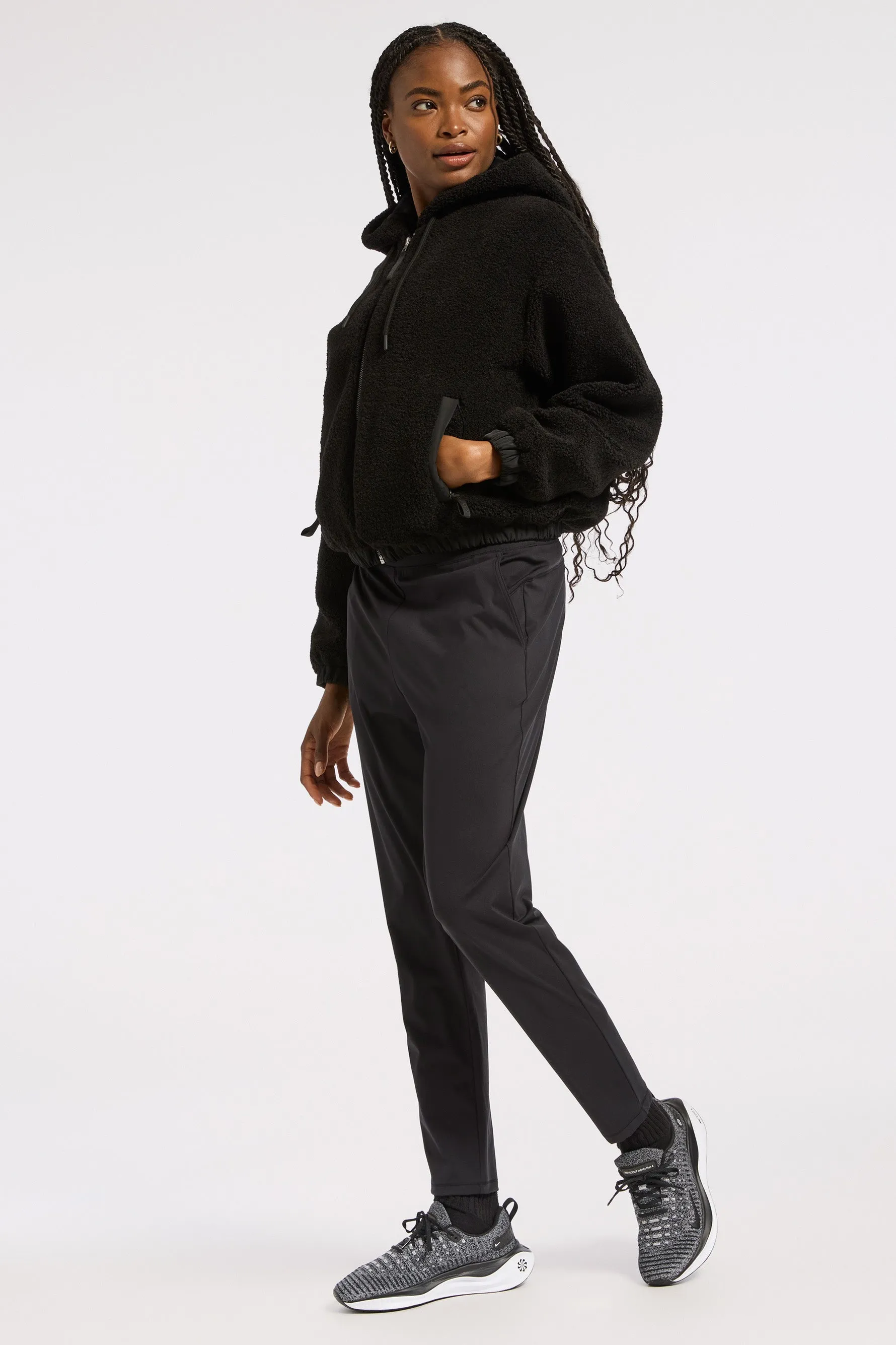 Hi Pile Fleece Jacket - Black