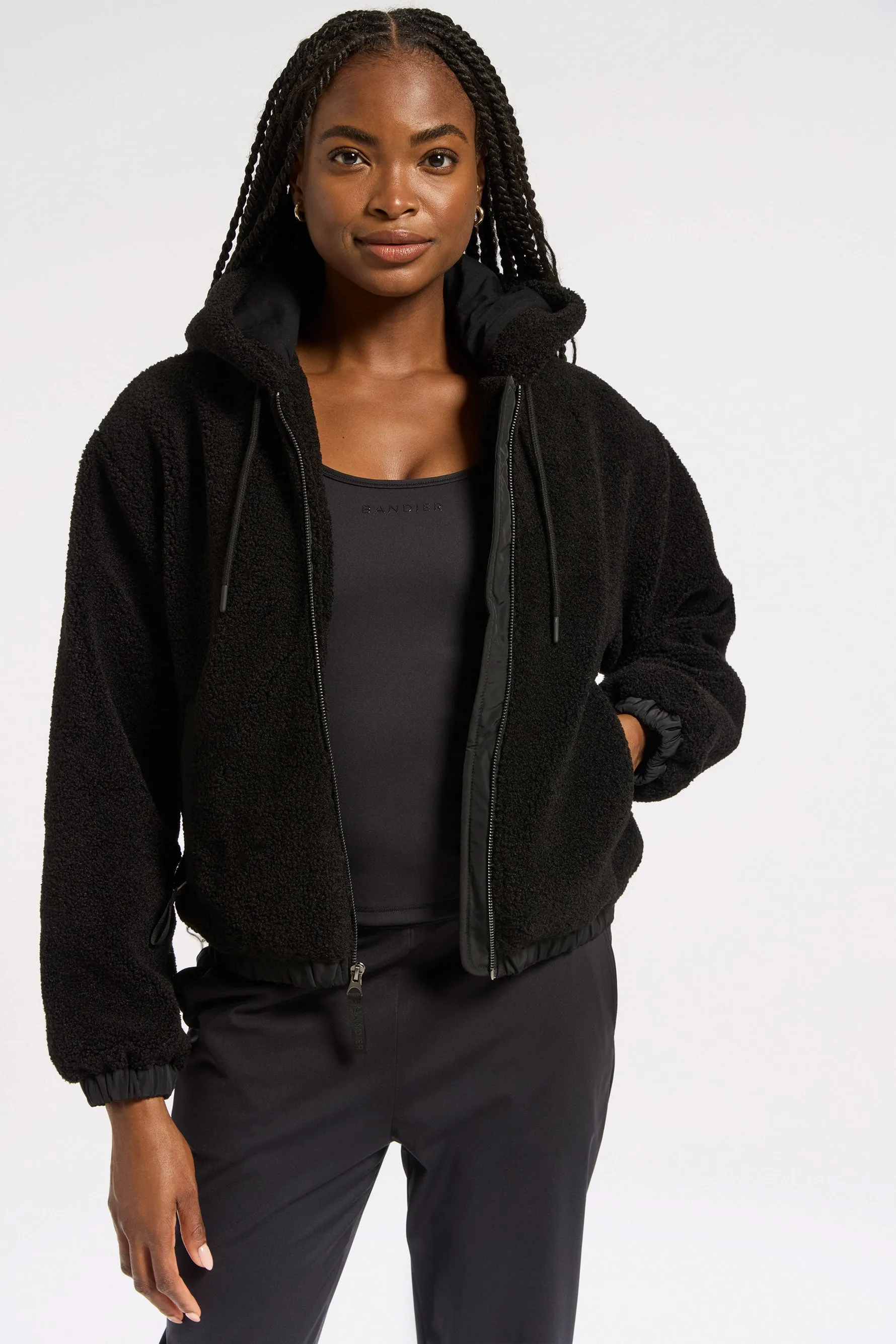 Hi Pile Fleece Jacket - Black