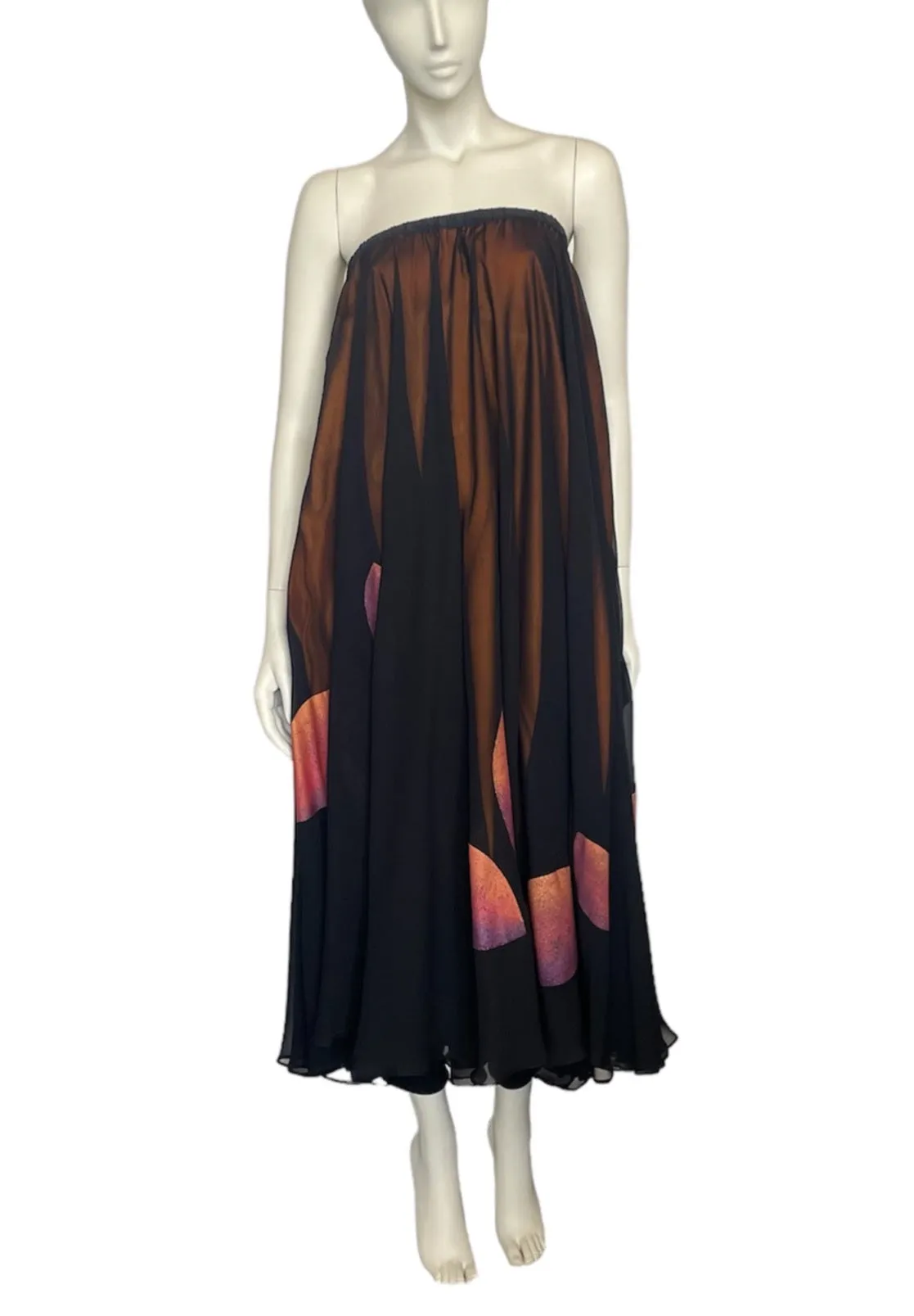 Layered Bias Skirt