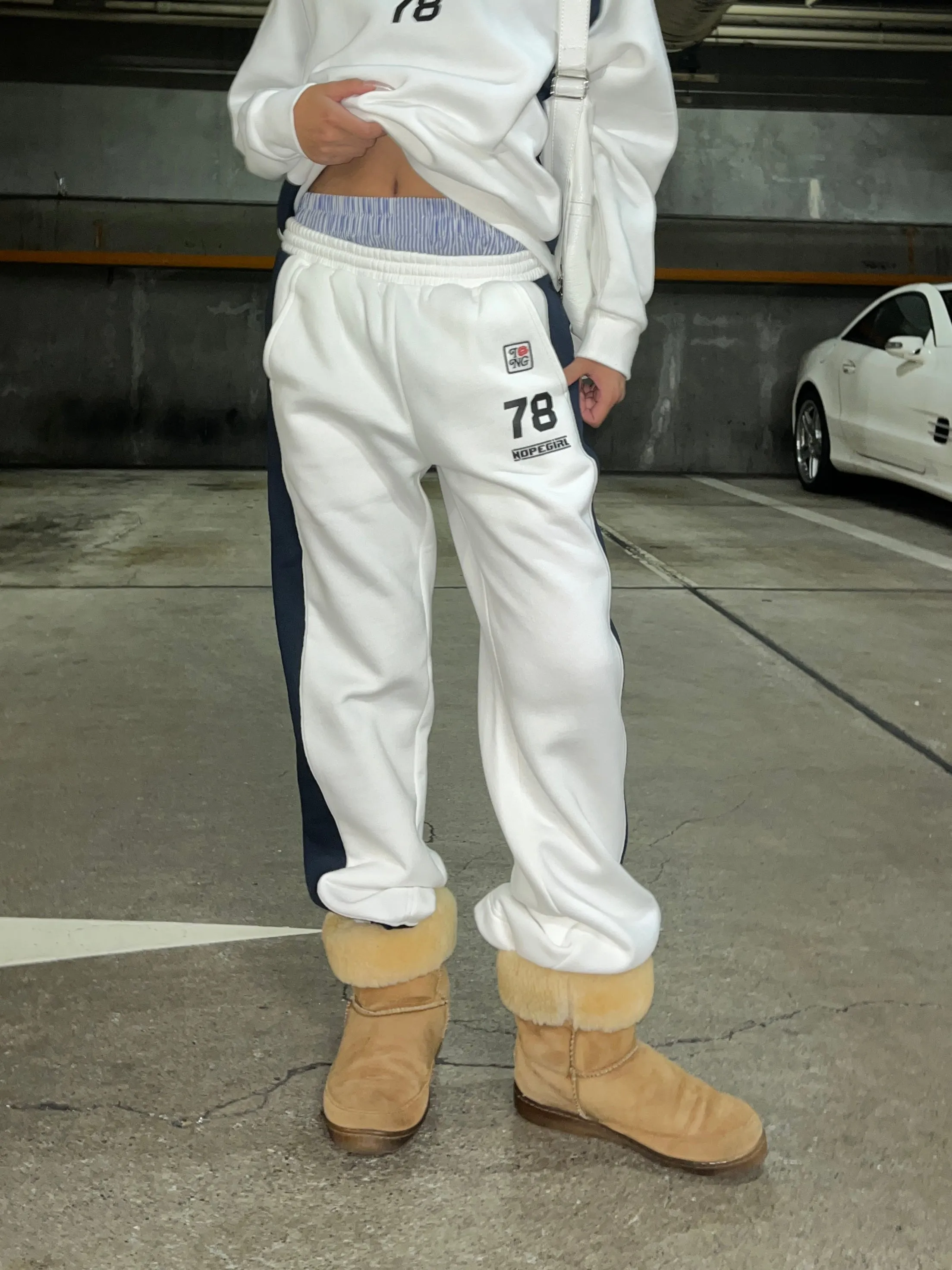 line sweatpants