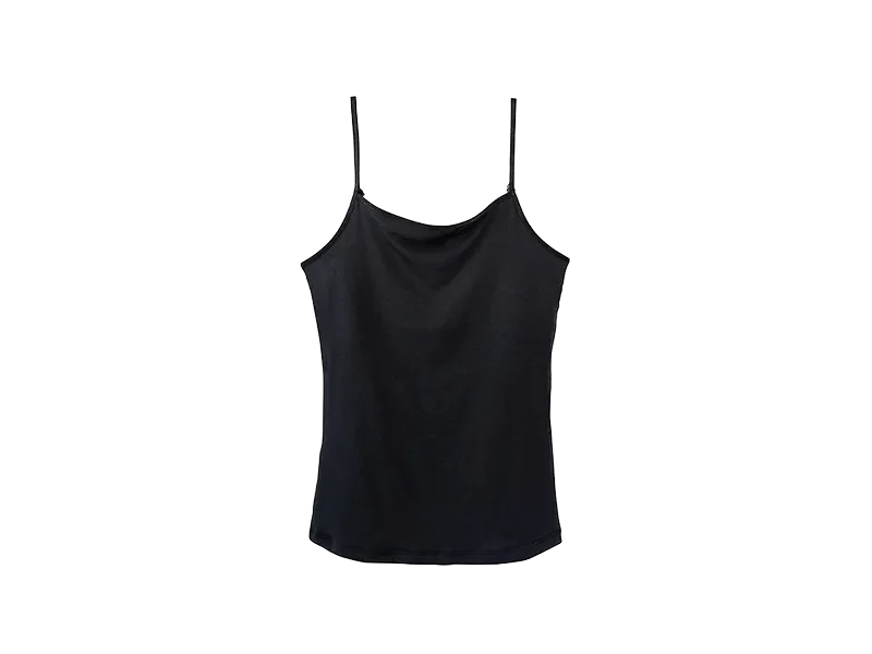 Maia Sustainable Jersey Camisole in Black