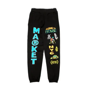 Market x Extra Butter Skyline Sweatpants 'Black'