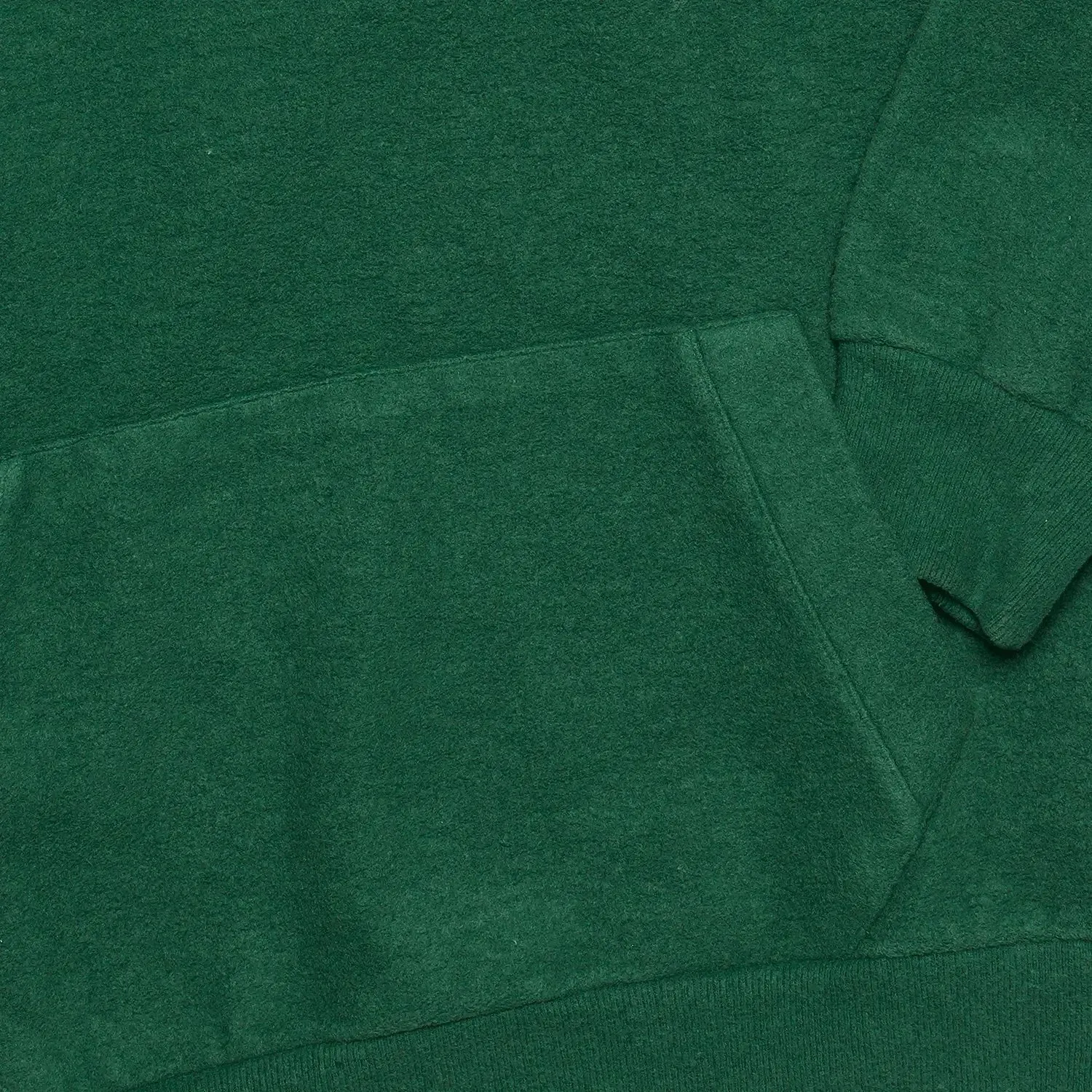 Matias Fleece Hoody - Dark Green