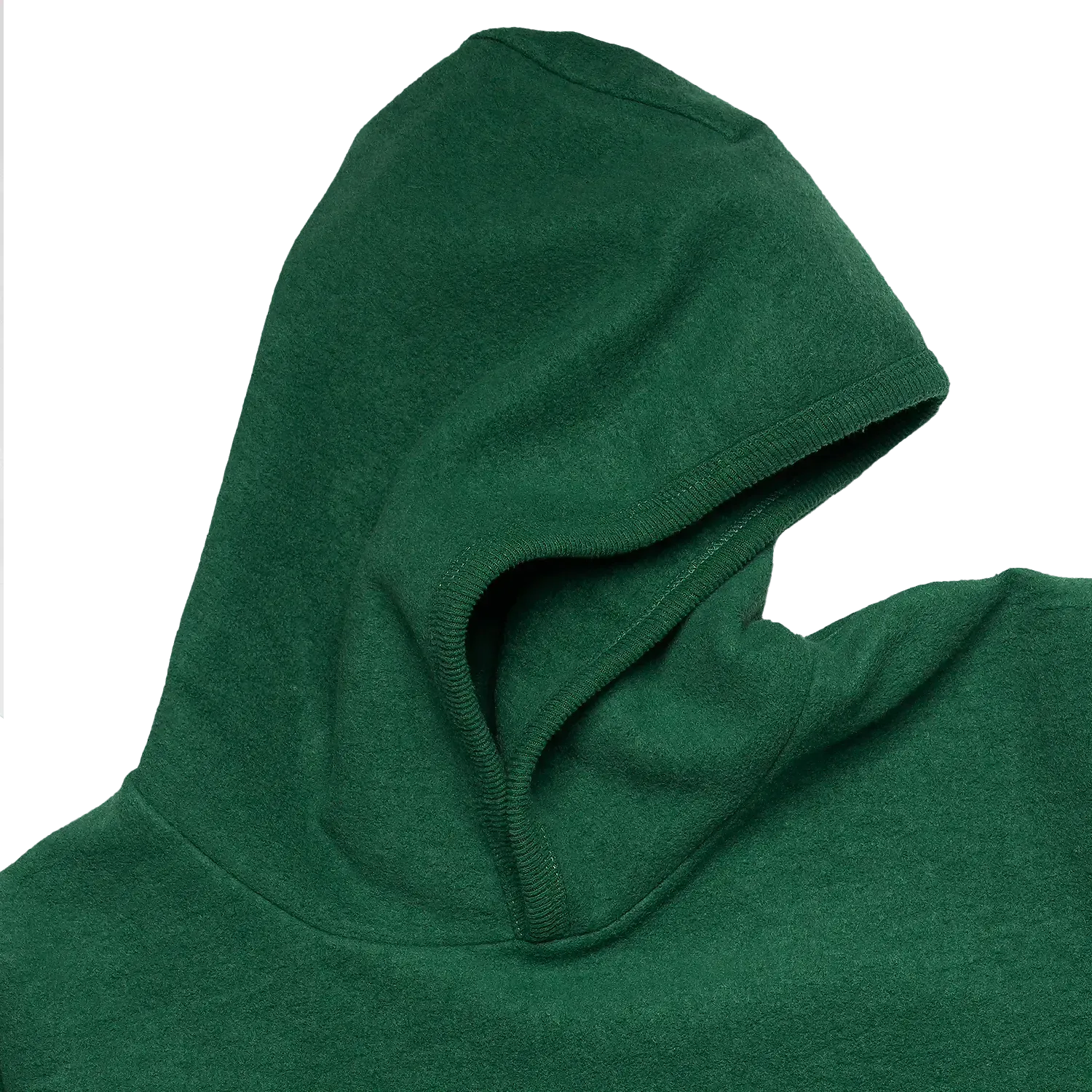 Matias Fleece Hoody - Dark Green