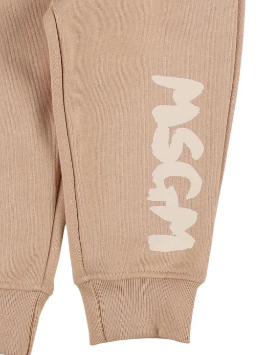 MSGM   Cotton blend sweatshirt &amp; sweatpants 