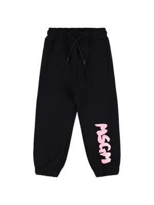MSGM   Printed cotton sweatpants 