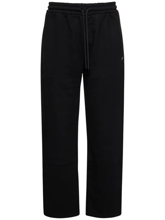Off-White   Off Stitch cotton sweatpants 