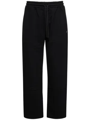 Off-White   Off Stitch cotton sweatpants 