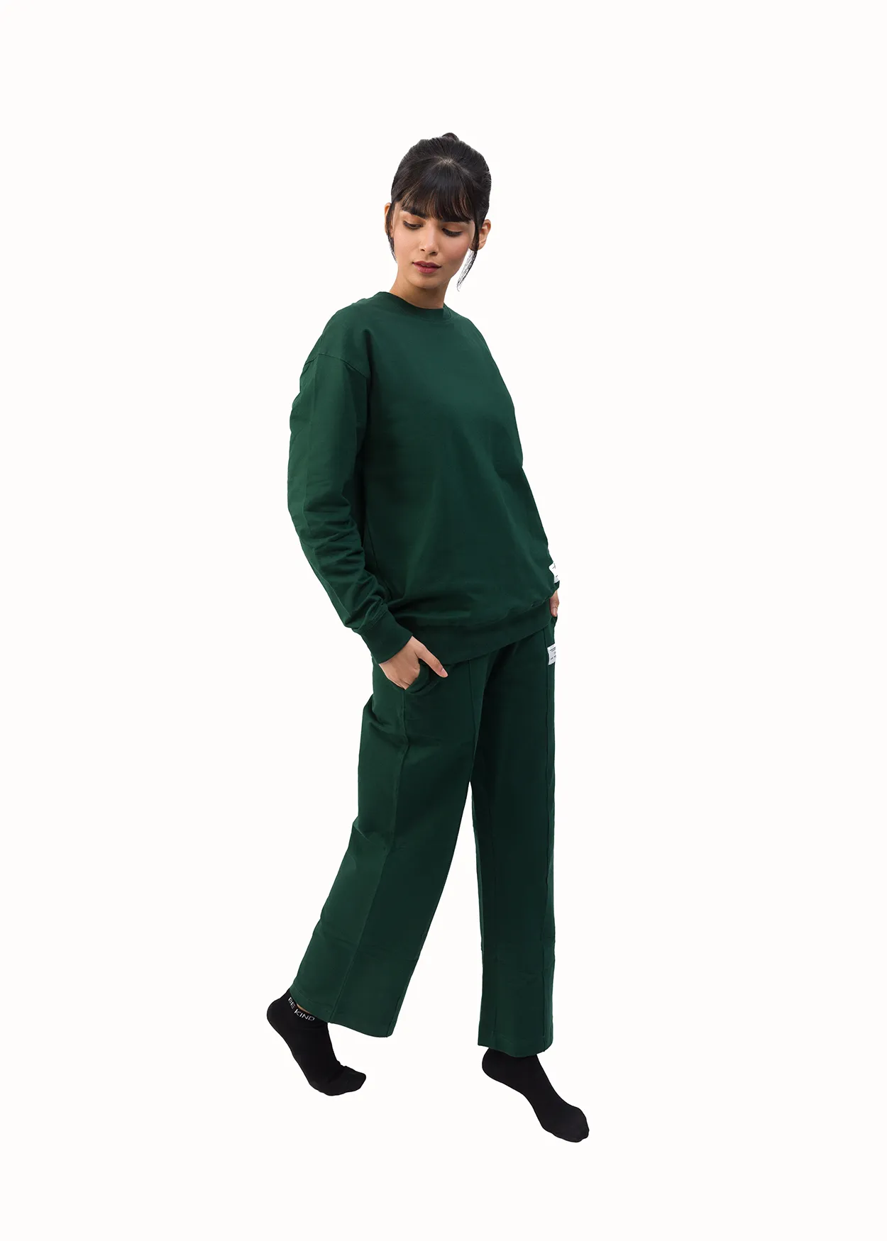 Organic Cotton Straight Sweatpant Unisex