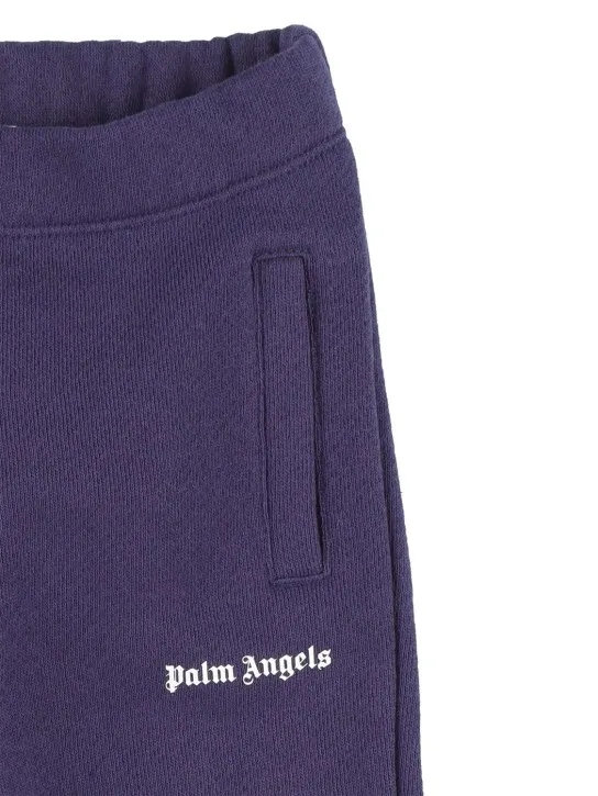 Palm Angels   Logo print cotton sweatpants 