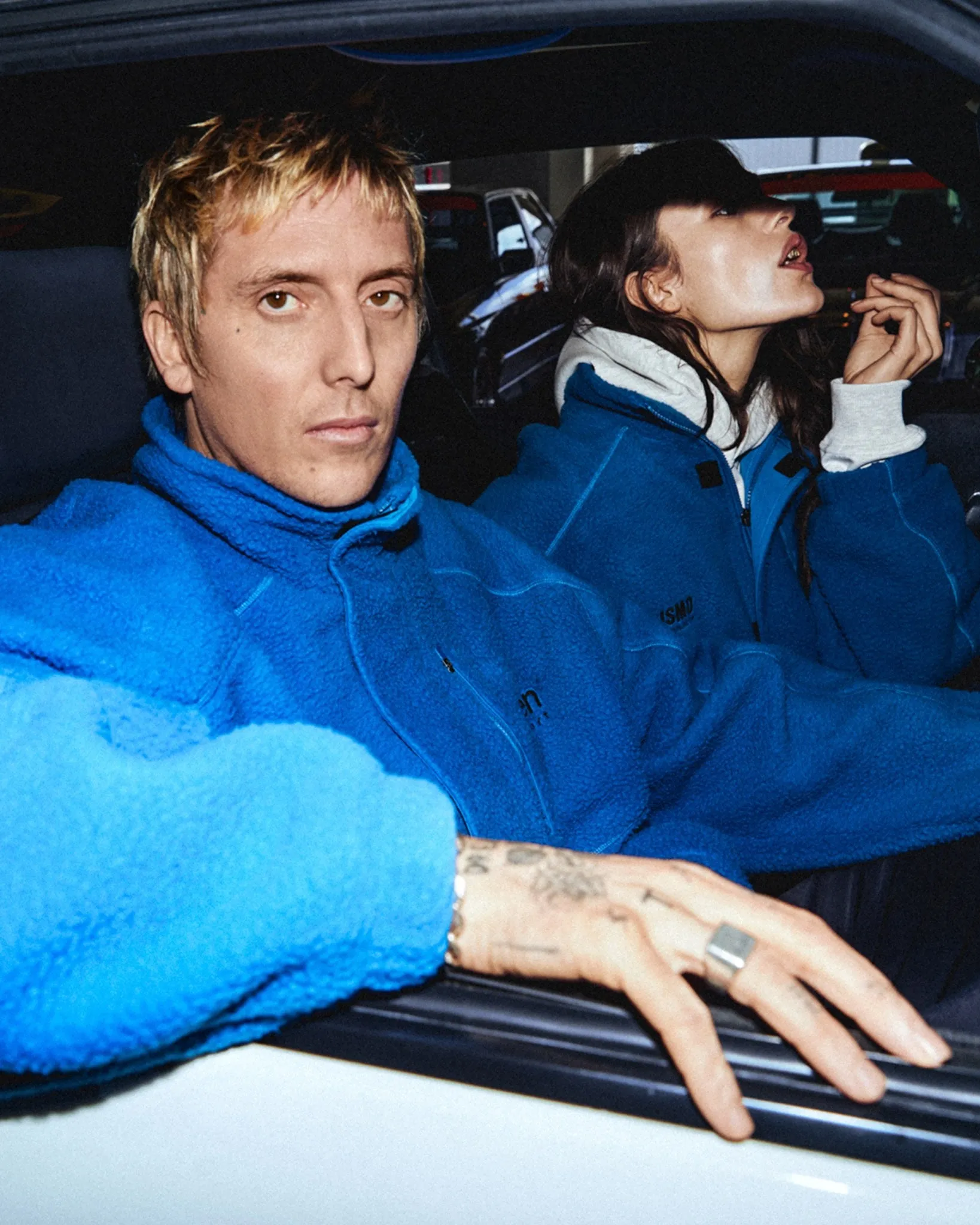 PlayStation™ collab, Fleece Jacket (Lapis Blue)