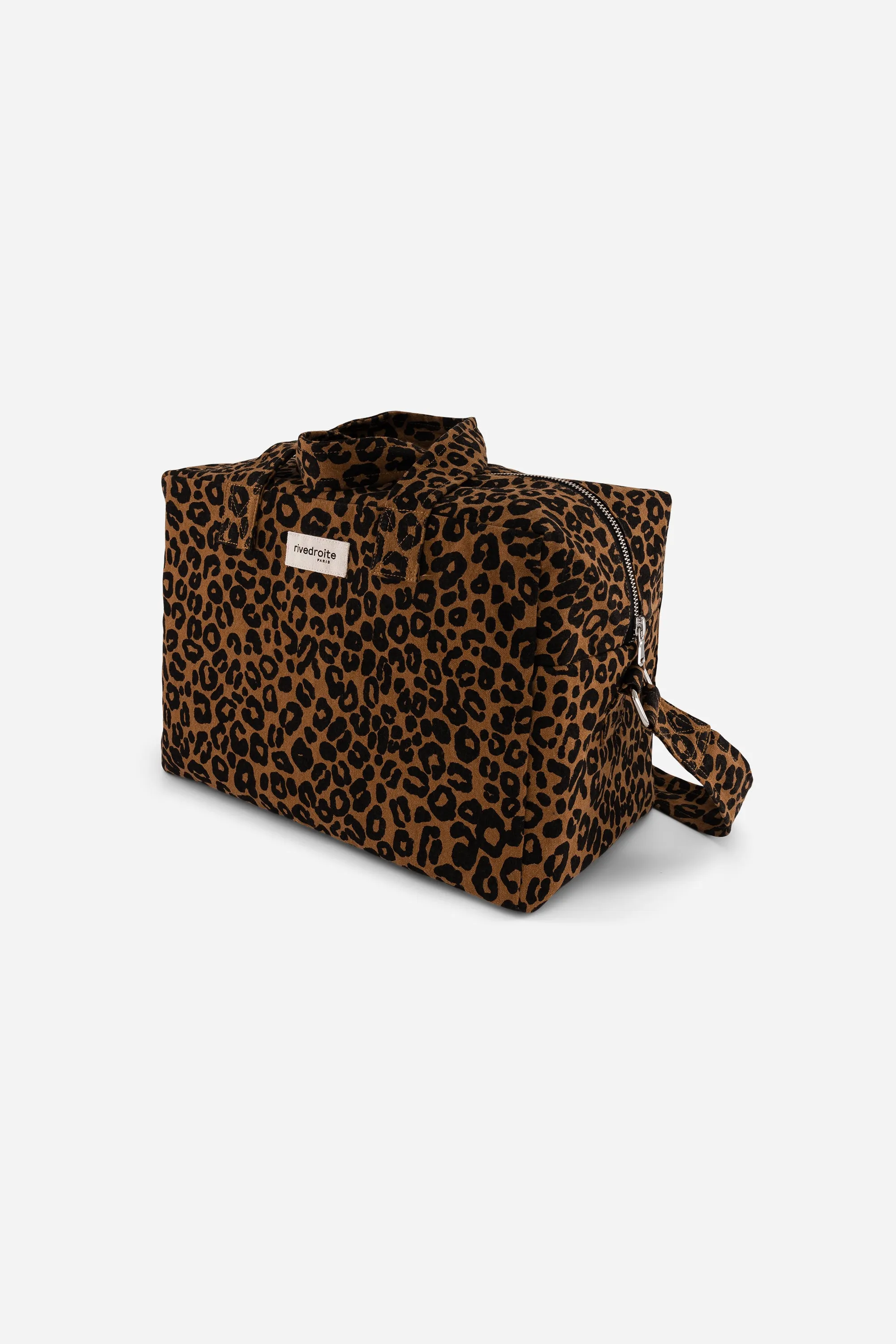 Sauval the city bag - Recycled cotton Leopard