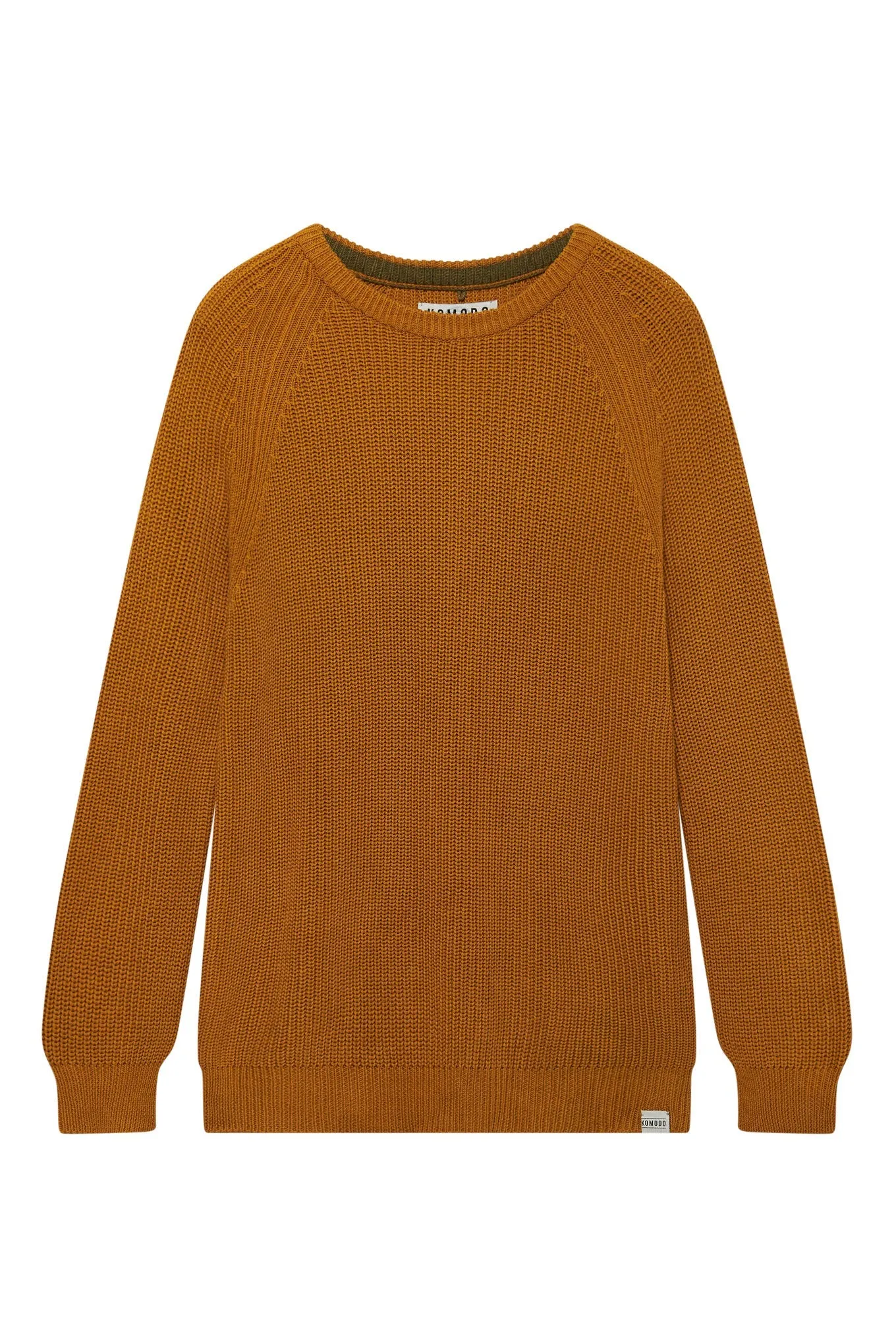 Sergio Organic Cotton Jumper Mustard