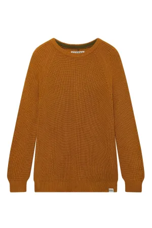 Sergio Organic Cotton Jumper Mustard