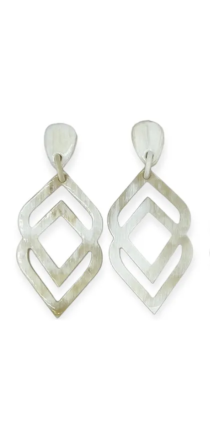 Soyang Paris Light Horn Diamond Drop Earring